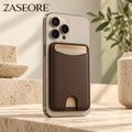 ZASEORE™ Sorel Magnetic Phone Wallet — Slim Two-Card Holder with Thumb Access for Compatible Magnetic Phone Cases